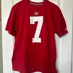 Nike NFL San Francisco 49ers Kaepernick Jersey Short Sleeve Shirt